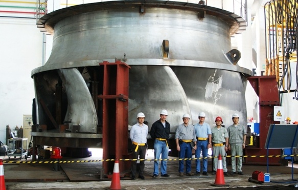 Máy phát điện tích năng Ludington (Ludington) của Mỹ, đánh giá nghiệm thu cánh quay số 1
